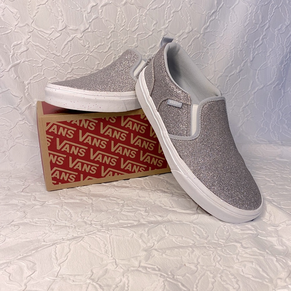Vans Asher Glitter Slip On